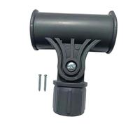Zymoplas Support banane pièces de rechange support rotatif accessoires de parapluie ABS accessoires jardin 2 , gris foncé