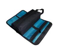 Zymoplas Support de Rangement d'outils pour électriciens Oxford avec Poches zippées et Sangle de Fixation Solide 600D Sac Pochette à Outils en Tissu Oxford