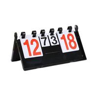 Zymoplas Tableau de Bord de Football pour diverses compétitions, Pliante Pratique, opération retournement Simple, Ballon Football en PVC, tapez+5