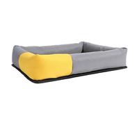 Zymoplas Tapis de Refroidissement Universel Lavable pour Animaux de Compagnie Coussin d'été Pliant résistant à l'humidité Couverture Respirante canapé Accessoire Salon, Jaune S