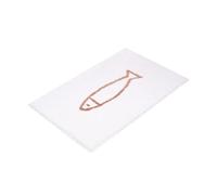 Zymoplas Tapis de Salle de Bain antidérapant pour Une expérience Douche Moderne et sûre, Tapis Douche antidérapant en Peluche à séchage, café et Blanc