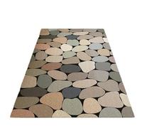 Zymoplas Tapis de Sol de Salle Bain avec Fonction Anti- et Drainage. Antidérapant pour Une sécurité optimale Pendant Le Bain. Tapis antidérapant en Fibre, tapez+2, 60 * 90cm