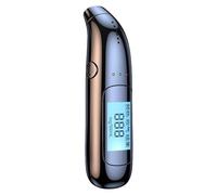 Zymoplas Testeur de conduite en état d'ébriété ABS Compact avec trois voyants de couleur, outil test portatif à 3 voyants avec écran LCD, C06