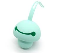 Zymoplas Titulaire de stockage de sucette Portable boîtier étanche mignon antiadhésif enfant en bas âge marchandises conteneur organisateur fête faveurs maison, Vert clair