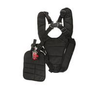 Zymoplas Tondeuse Double bandoulière Ceinture en Forme de Y Jardinage réglable Nylon Toile Sangles Tondeuse à Gazon ménage Cour