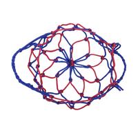 Zymoplas Transportez Facilement l'équipement de Basket-Ball avec Un Sac en Filet Petit et léger Pratique pour Le Sac en Filet de Basket-Ball Nylon, Jaune Bleu épaissi