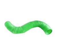 Zymoplas Tunnel pour Animaux de Compagnie Tunnels pour Petits Animaux Tunnel Pipeline d'expansion léger pour Cochon d'Inde marmotte hérisson Chinchilla, Vert, 100 * 10cm