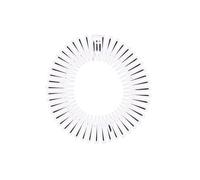 Zymoplas U-Part perruque peigne Clip perruques accessoires cheveux tissage fil peignes résistant à l'usure coloré à la mode fournitures accessoire pour la maison, Blanc pur