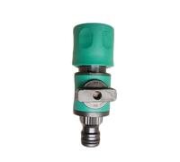 Zymoplas Valve de Tube d'eau connecteur de Mamelon Adaptateur de Tuyau d'arrosage convertisseur d'arrêt d'irrigation agricole pour Le ménage
