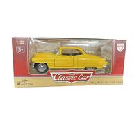 Zymoplas Voitures en Alliage Vintage, Voitures Jouets, Voitures Jouets régénératives, Voitures en Alliage rétro, modèle réduit de Voiture Classique en métal moulé sous Pression, Jaune