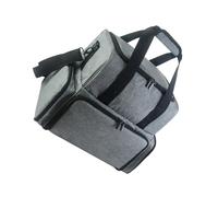 Zymoplas Voyagez Facilement et avec Un Sac de Rangement Durable et Durable Polyester Sac cosmétique Organisateur Sac Trousse de Maquillage, Gris