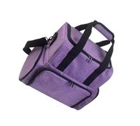 Zymoplas Voyagez Facilement et avec Un Sac de Rangement Durable et Durable Polyester Sac cosmétique Organisateur Sac Trousse de Maquillage, Violet