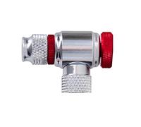 Zymoplas VTT gonfleur Mini tête Gonflable pour vélos Kit de Cylindre de Pneu Adaptateur buse gaz Boules Bateau d'urgence