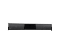 ZYMY Barre de son pour TV, barre de son PC avec Bluetooth 5.0, batterie 2000 mAh, barre de son de jeu 10 W, compatible avec carte AUX/FM/TWS/SD, noir