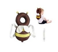ZYMY Coussinets de protection de la tête pour bébé et tout-petits réglables pour les marcheurs de bébé, protection de la tête mignonne petite abeille renard ours