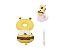 ZYMY Coussinets de protection de la tête pour bébé et tout-petits réglables pour les marcheurs de bébé, protection de la tête mignonne petite abeille renard ours