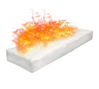 ZYNCUE 1 éponge pour cheminée au bioéthanol 30 x 10 x 5 cm CMS en biofibres éponge pour cheminée à l'éthanol gel intérieur pour brûleurs cheminée cheminée cheminée foyer bio feu