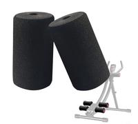 ZYNCUE 1 paire de pieds en mousse pour rouleaux, machine de rechange, rouleau en mousse pour la maison, la salle de sport, le fitness, l'extension des jambes, banc de musculation, table d'inversion -