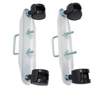 ZYNCUE 1 paire de pieds pour chauffage infrarouge, support de chauffage électrique réglable avec roulettes pour panneaux chauffants et radiateurs plats