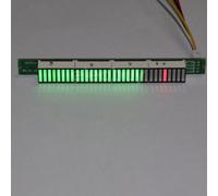 ZYNCUE 32 LED Bar Array Vu Meter Music Sound Audio Display Analyseur Niveau Indicateur avec Mode Agc et Réglage de la Luminosité 7V-12V
