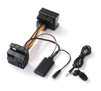 ZYNCUE 50 adaptateurs AUX avec microphone externe CD30Cd60Cd70Cdc40Dvd90 radios, connecteur 40 broches, appels mains-appels, mode auxiliaire, In
