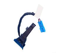 ZYNCUE Bouton interrupteur de porte avant gauche pour Tesla Model 3 2017-2020 compatible avec 1094956-01-, ABS noir brillant pour pièce de rechange