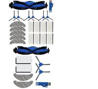 ZYNCUE Brosse latérale de rechange et serpillères pour aspirateur robot Venga VG RVC 3000 3001 avec filtre lavable et brosse à rouleau