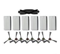 ZYNCUE Brosse principale de rechange, brosses latérales et kit de filtre haute efficacité pour aspirateur AIRROBO P30 - Construction en nylon + plastique