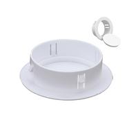 ZYNCUE Connecteur mural à bride de tuyau d'échappement pour ventilation AC portable, bouchon d'aération de 100 mm pour couvercle de trou mural de 100 à 109 mm