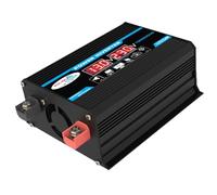 ZYNCUE Convertisseur de voiture portable 12 000 W DC12 V vers AC 220 V avec sortie, jaune/noir