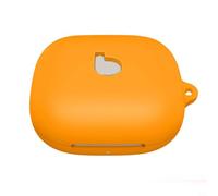 ZYNCUE Coque en silicone pour Beats Powerbeats Pro 2, coque de protection en silicone souple avec mousqueton pour Beats Powerbeats Pro 2 (orange)