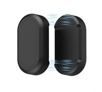 ZYNCUE Coque magnétique étanche en silicone pour Samsung Smart Tag2, coque de protection compacte avec aimant puissant, facile à installer, noir (2 pièces)