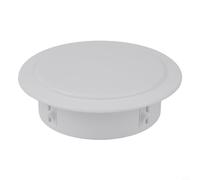 ZYNCUE Couvercle décoratif en PVC avec trou de 50 mm, 1 lot de trous de verrouillage ronds à clipser pour protection de canalisation, blanc