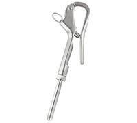 ZYNCUE Crochet Pélican 316 pour manille en acier inoxydable à dégagement rapide pour main courante marine, ancres, radeaux de sauvetage et sécurité nautique - 6/8/10 mm