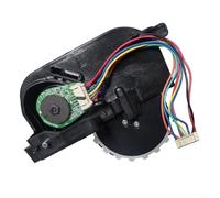 ZYNCUE Ensemble de roue de moteur pour aspirateur Samsung VR05R5050WK VCR08 MR09 - Pièce de rechange noire gauche et droite (roue gauche)