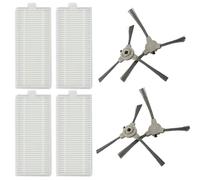 ZYNCUE Filtre à brosse latérale de rechange pour aspirateur Ropvacnic S1, Tipdiy G90 pour Vipsun Z1 - Filtre lavable pour aspirateur cylindrique