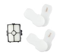 ZYNCUE Filtres pour aspirateur Shark Hz3000 Hz3002 Part Xffkhz3000 Xhfhz3000 Pièces de rechange en feutre mousse pré-moteur Filtres lavables en microfibre Tampons de nettoyage en microfibre