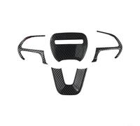 ZYNCUE Garniture de volant en plastique avec style fibre de carbone pour Dodge 2015-2021