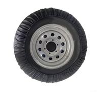 ZYNCUE Housse de pneu de secours pour camping-car et remorque fabriquée en PVC pour maintenir l'intégrité sous une exposition prolongée à l'extérieur pour pneus de 58,4 à 83,8 cm (68,6 à 73,7 cm)