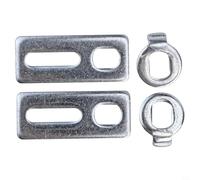 ZYNCUE Joint anti-rotation pour moteur électrique de vélo - Entretoise de fixation moteur fer compatible avec axe M14