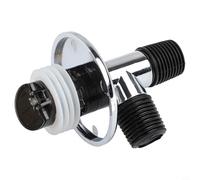 ZYNCUE Joint de vidange 3 voies pour tuyaux de machine à laver - Clapet anti-retour en silicone pour joint d'étanchéité 32 - 46 mm