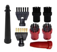 ZYNCUE Kit complet d'accessoires pour nettoyeur vapeur Karcher - 8 pièces - Pour tous les modèles - Sacs à poussière - Filtre anti-acariens
