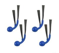 ZYNCUE Kit d'accessoires pour Ecovacs pour Deebot T80 et pour aspirateur robot Omni, lot de 4 brosses latérales de rechange, plastique + nylon