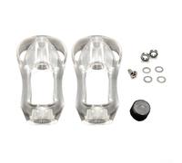 ZYNCUE Kit de boutons de moulinet de pêche en acrylique pour lanceurs d'appâts modifiés DAIWA - 2,8 g, 10,9 mm d'épaisseur, comprend blocage et joints