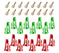 ZYNCUE Kit de minuterie de piscine 156T1978A pour modèles InterMatic T100 Series T101 T102 T103 T104, 8 clips marche/arrêt pour équipement de piscine extérieure (rouge + vert)