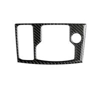 ZYNCUE Lot de 1 cache de bouton multimédia intérieur en fibre de carbone 3 Axela 2017-2018