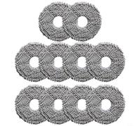 ZYNCUE Lot de 10 chiffons de nettoyage en microfibre pour aspirateur robot Cecotec 13090
