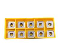 ZYNCUE Lot de 10 inserts de fraisage en carbure SEMT13T3AGSN-JM pour outils de tournage