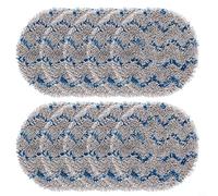 ZYNCUE Lot de 10 serpillères Ecovacs pour Deebot N30/N30 Pro pour aspirateur robot Omni, tampons de nettoyage de rechange en microfibre, lingettes nettoyantes efficaces pour sols