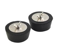 ZYNCUE Lot de 2 bouchons en caoutchouc pour tuyau de vidange de piscine, anti-fuite, scellé, pour tuyau de retour d'écumoire et lignes de nettoyage